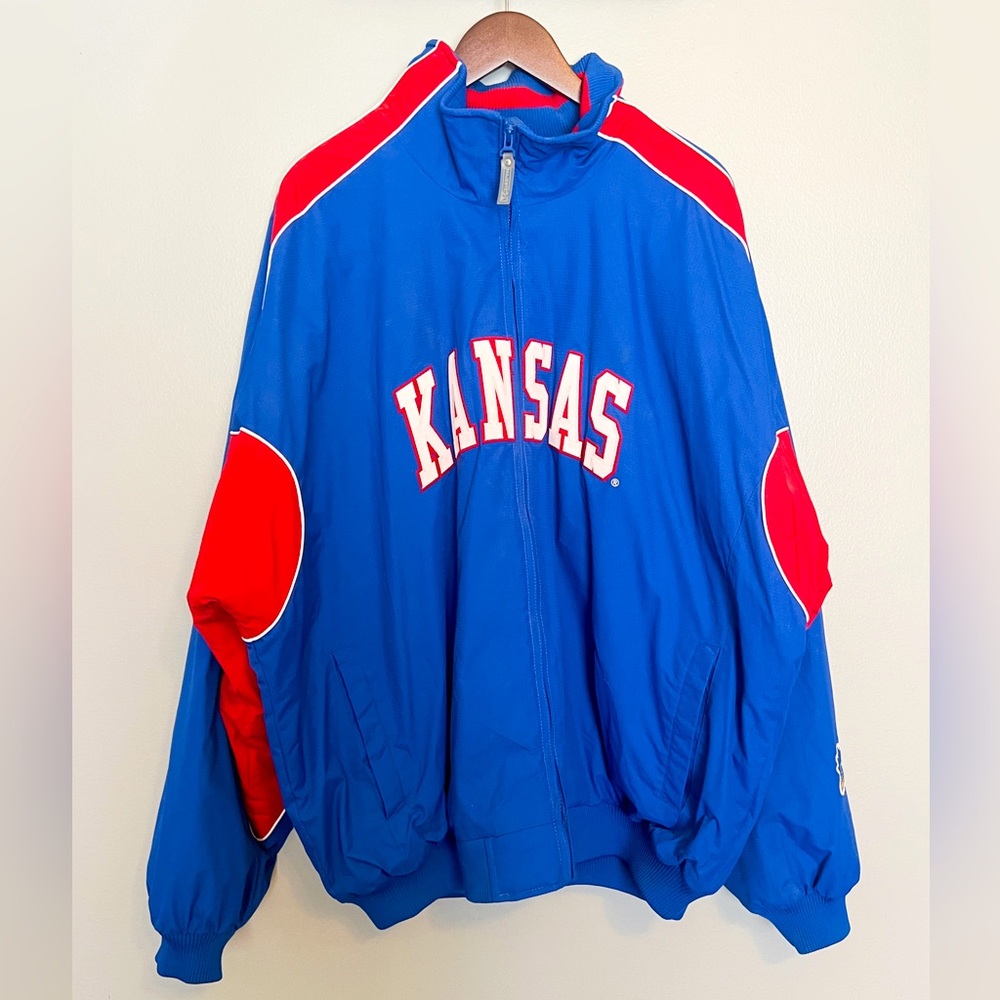 Vintagege 90’s KU Majestic Full Zip Jacket - XXL